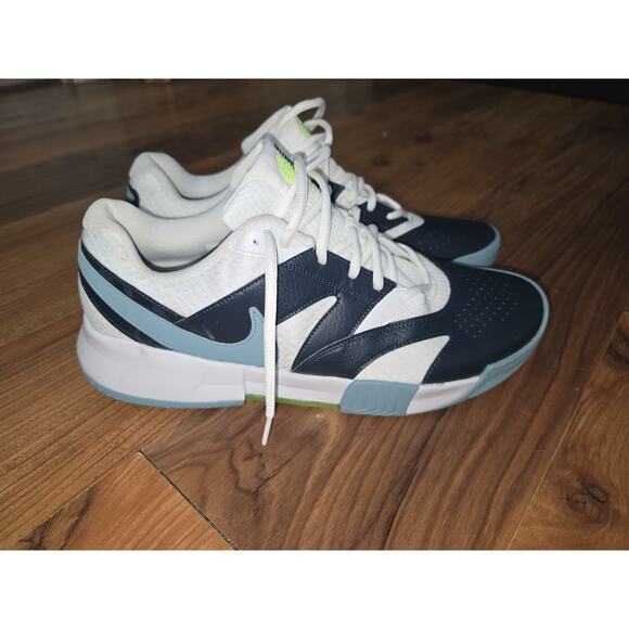 Nike Other - Size 13 - NikeCourt Lite 4 Armory Navy Denim Turquoise Used Excellent
